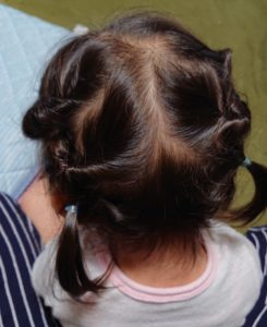 細い髪の毛,1歳,2歳,子供,簡単,ヘアアレンジ,浴衣にも似合う,髪型