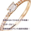 高橋みなみ（たかみな）が令和婚！プロポーズは？結婚指輪のブランドと値段を調査！
